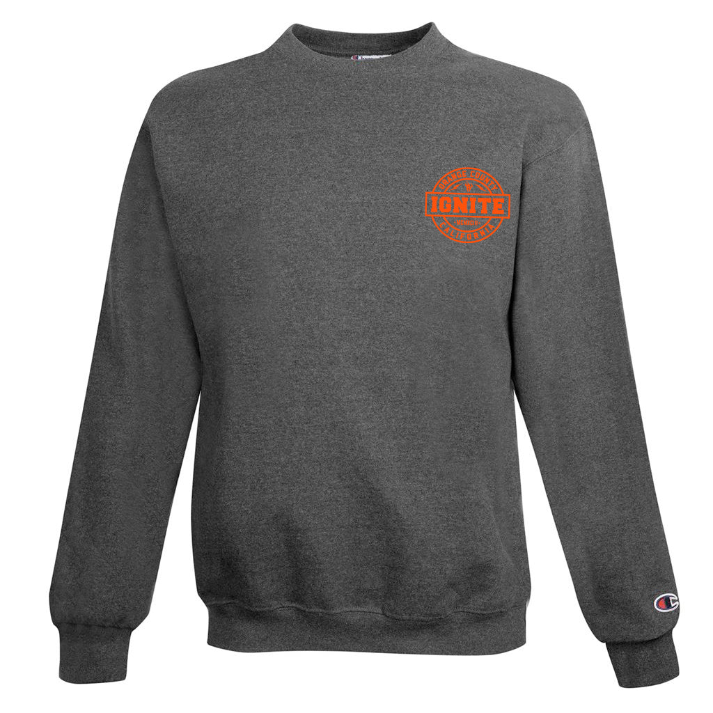 Ignite "Lightning (Charcoal)" - Crew Sweatshirt