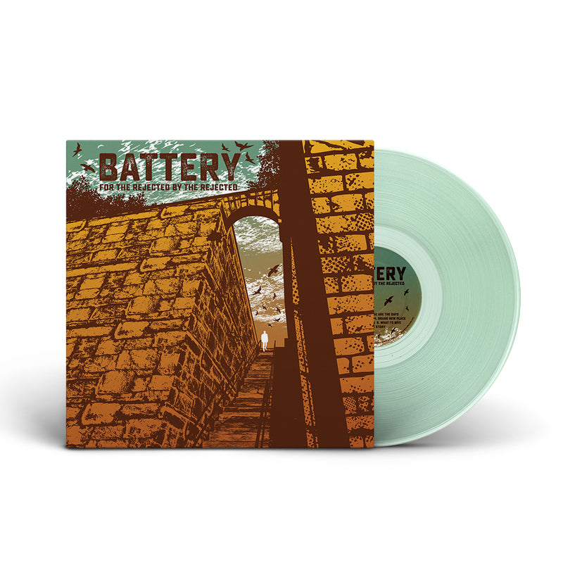 REV170-1 Battery "For The Rejected By The Rejected" LP Album Artwork