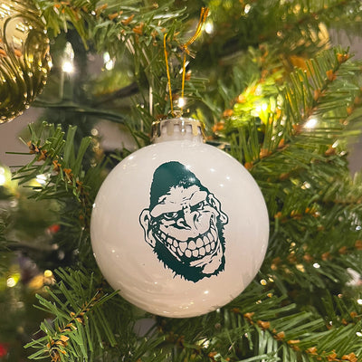 Gorilla Biscuits "Logo (White)" - Holiday Ornament