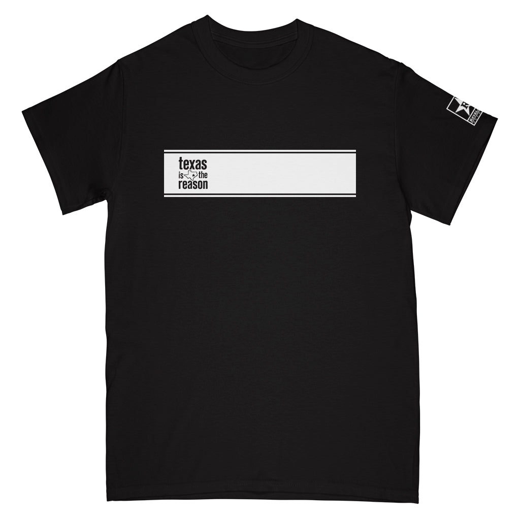 Texas Is The Reason "Original Stripe (Black)" - T-Shirt