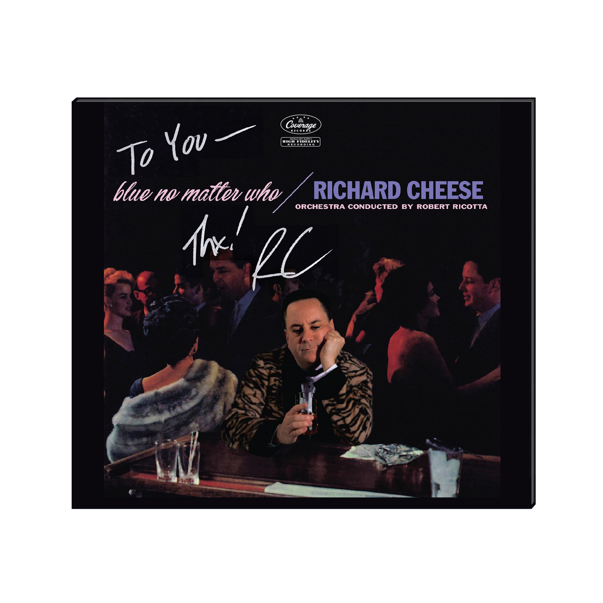 Richard Cheese "Blue No Matter Who" CD (Autographed)