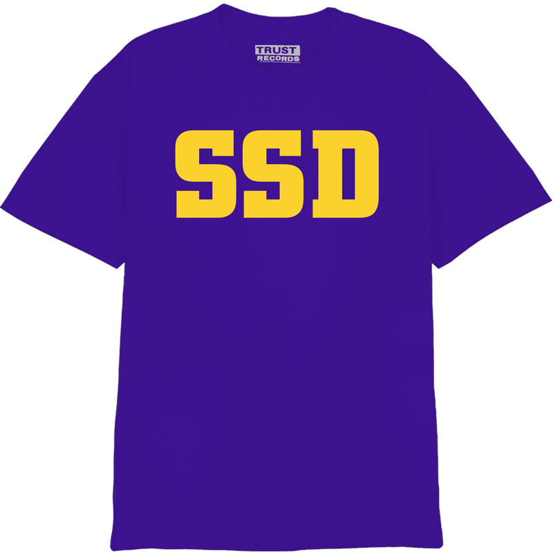 SSD "Logo (Purple With Yellow)" - T-Shirt