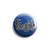 Farside "Logo (Black On Blue)" - Button