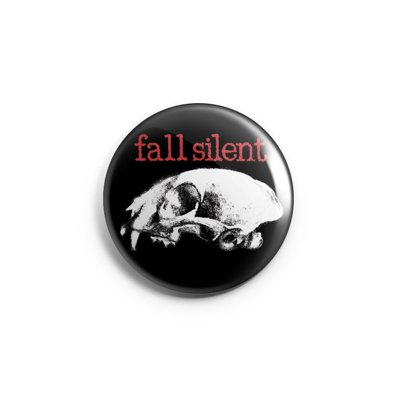 REVBTN168 Fall Silent "Skull" -  Button 