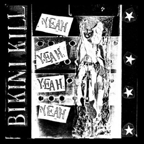 BIKR003-1 Bikini Kill "Yeah Yeah Yeah Yeah" LP Album Artwork