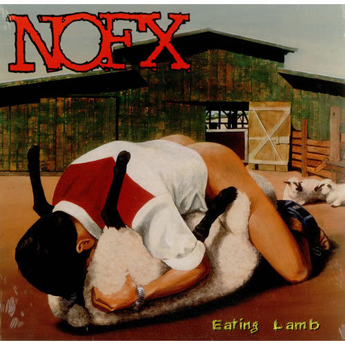 EPI457A-1 NOFX "Eating Lamb (a.k.a. Heavy Petting Zoo)" LP Album Artwork