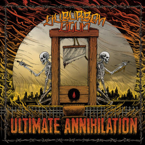 FLSP20 Suburban Scum "Ultimate Annihilation" LP/CD Album Artwork