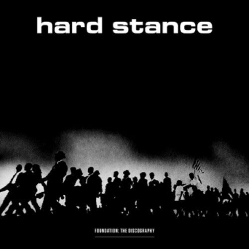 IND110-1 Hard Stance "Foundation: The Discography" LP - Grey Album Artwork