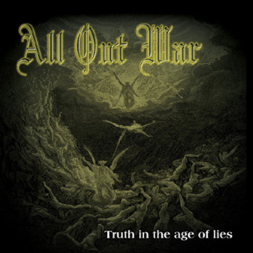 OCR043-1 All Out War "Truth In The Age Of Lies" LP Album Artwork