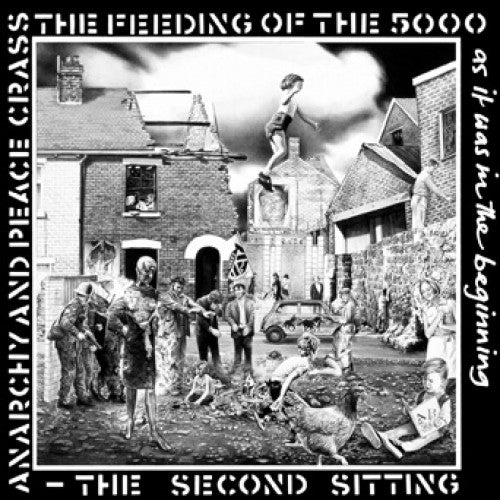 OLIC07-1 Crass "The Feeding Of The 5000: The Second Sitting" LP Album Artwork