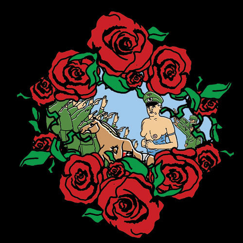 REV125-2 The Plot To Blow Up The Eiffel Tower "Love In The Fascist Brothel" CD Album Artwork