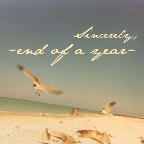 REV139-2 End Of A Year Self Defense Family "Sincerely" CD Album Artwork