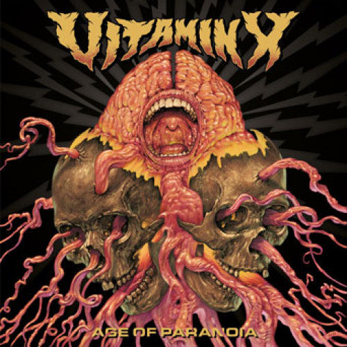 SUNN252-2 Vitamin X "Age Of Paranoia" CD Album Artwork