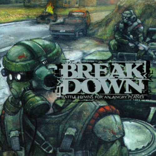 THORP01-2 Breakdown "Battle Hymns For An Angry Planet" CD Album Artwork