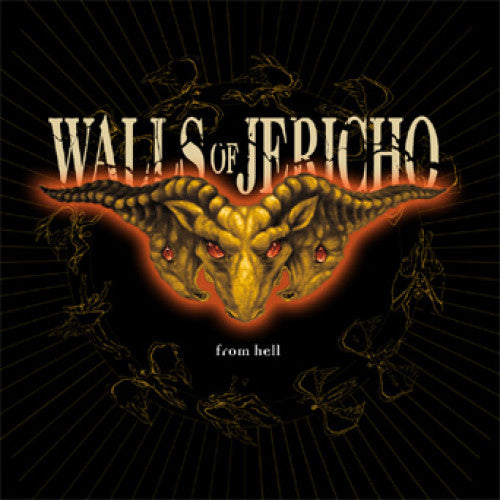 TK85-2 Walls Of Jericho "From Hell" CD Album Artwork