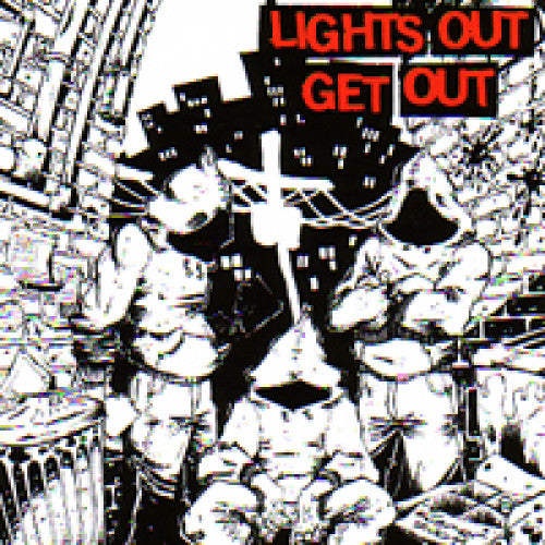 YB19A-2 Lights Out "Get Out" CD Album Artwork